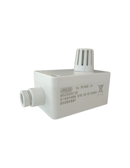 902520//12 thermocouple pt100 probe 6mm length 200mm 30c to 80°c jumo